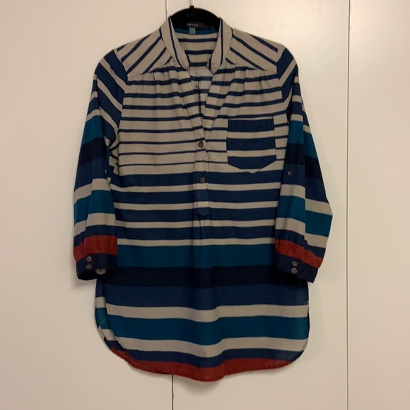 ModCloth Striped Shirt - Picture 2 of 7